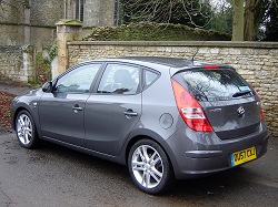 2008 Hyundai i30. Image by Dave Jenkins.