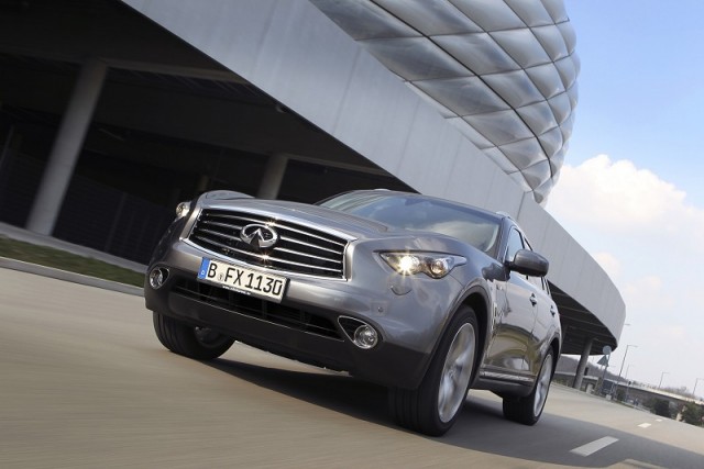 First drive: Infiniti FX update. Image by Infiniti.