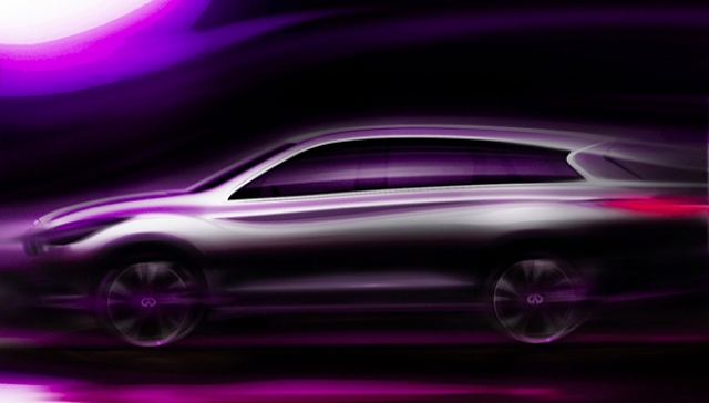 Infiniti teases JX concept. Image by Infiniti.