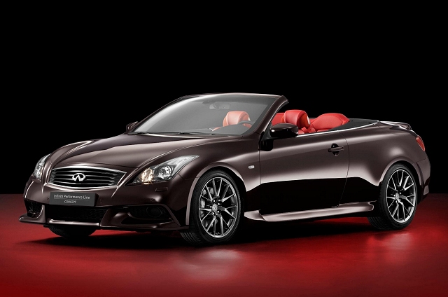 Hot Infiniti G Convertible for Paris. Image by Infiniti.