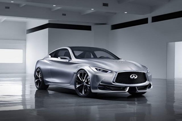 Q60 Concept previews Infiniti's look. Image by Infiniti.