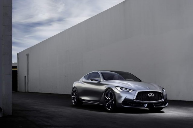 Infiniti Q60 as BMW 4 Series rival? Image by Infiniti.