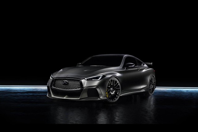 Infiniti Project Black S: new BMW M4 rival? Image by Infiniti.