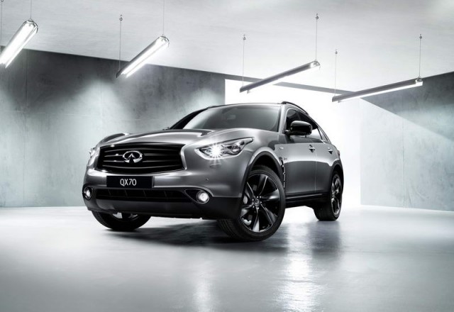 Infiniti dresses up the QX70. Image by Infiniti.