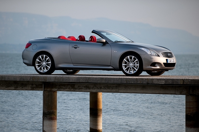 UK specs released for new Infiniti Convertible. Image by Infiniti.