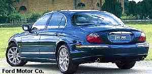 The sexy Jaguar S-type V8.