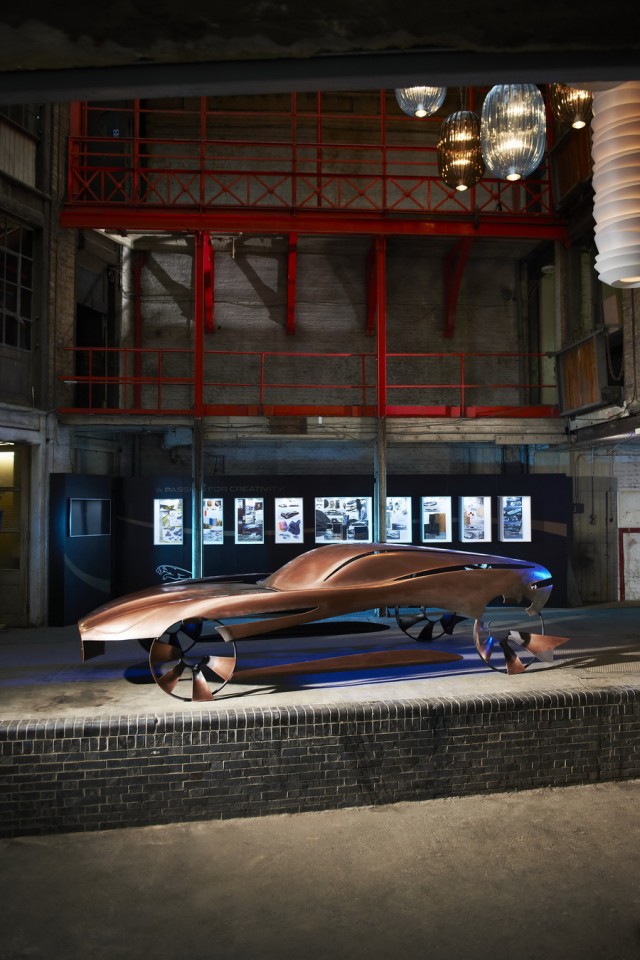 Jaguar-inspired art debuts in London. Image by Jaguar.