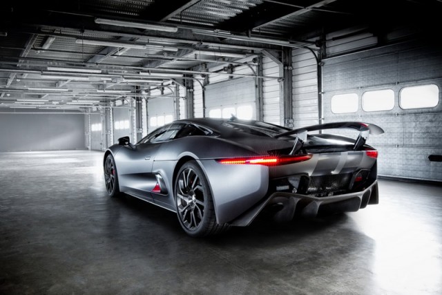 Jaguar's hybrid supercar - not for sale. Image by Jaguar.