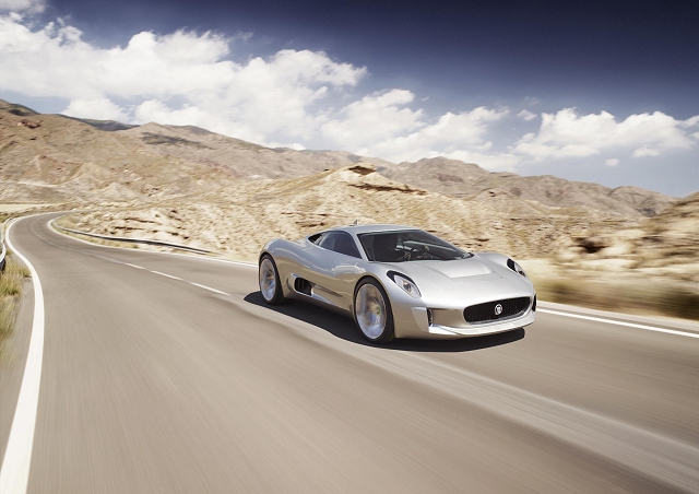 Paris Motor Show 2010: Jaguar C-X75 concept. Image by Jaguar.