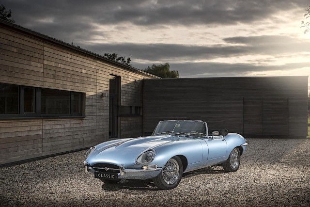 All-electric future (and past) for Jaguar. Image by Jaguar.