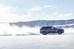 2015 Jaguar F-Pace undergoing cold testing. Image by Jaguar.