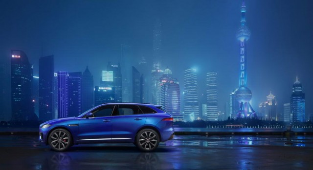 Jaguar reveals production F-Pace. Image by Jaguar.