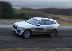 2016 Jaguar F-Pace in pre-production guise. Image by Jaguar.