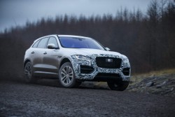 2016 Jaguar F-Pace in pre-production guise. Image by Jaguar.