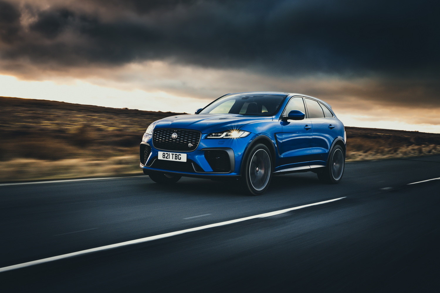 First drive: Jaguar F-Pace SVR 2021MY. Image by Jaguar UK.