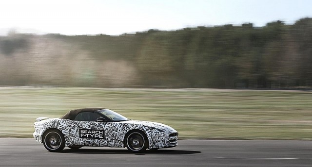 F-Type confirmed for Paris debut. Image by Jaguar.