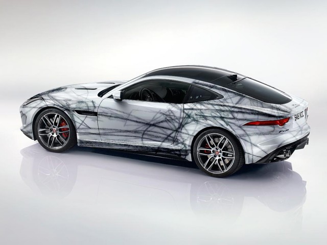 F-Type displays 'Untamed Creativity'. Image by Jaguar.