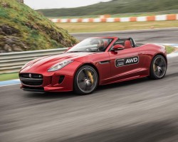2015 Jaguar F-Type R AWD prototype. Image by Jaguar.