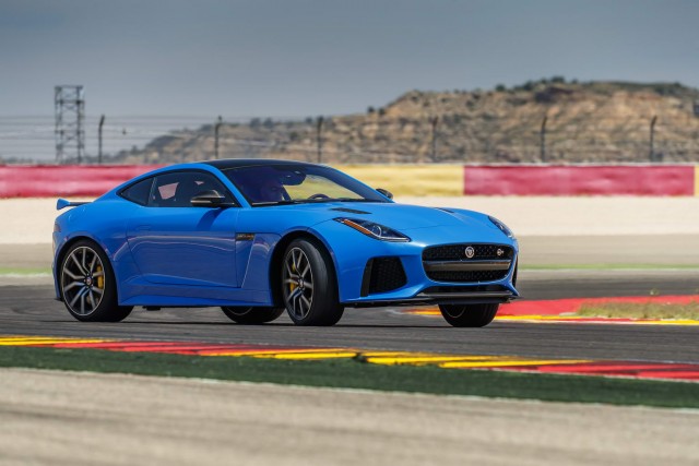 First drive: Jaguar F-Type SVR Coupe. Image by Jaguar.