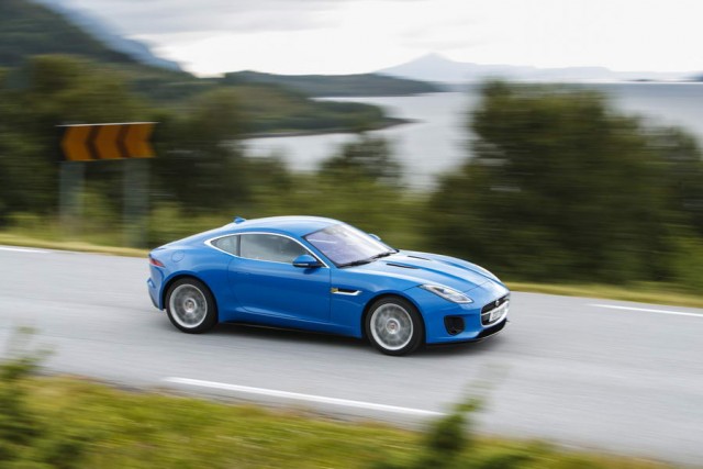 First drive: Jaguar F-Type 2.0-litre Coupe. Image by Jaguar.