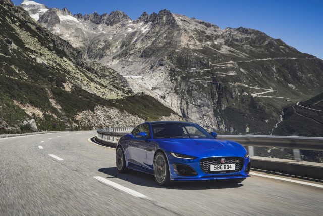 More powerful Jaguar F-Type debuts new look. Image by Jaguar.