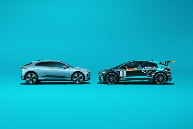 Jaguar I-Pace gains 12 real-world miles. Image by Jaguar UK.