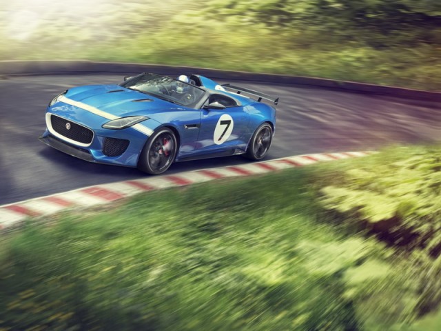 Jag F-Type racer at Goodwood. Image by Jaguar.