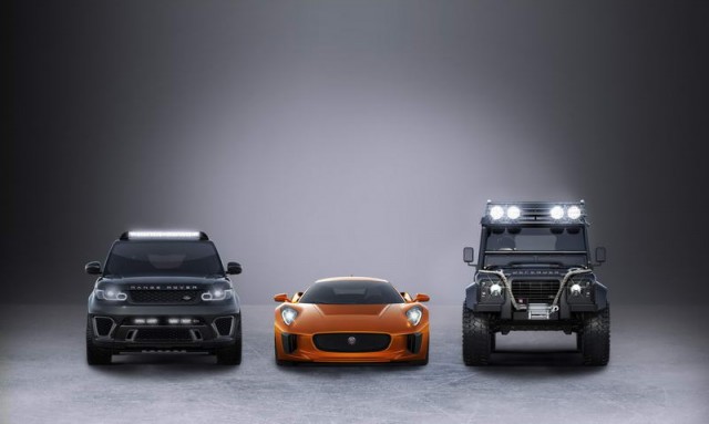 Good Buy, Meeester Bond. Image by Jaguar Land Rover.