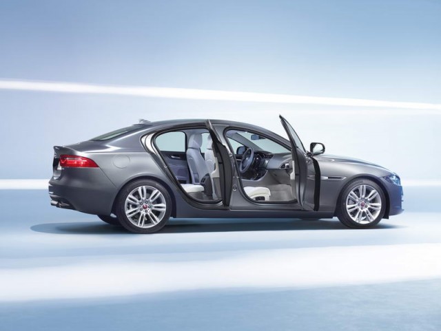 Jaguar details the XE range. Image by Jaguar.