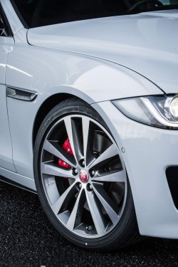 2015 Jaguar XE 3.0 V6 S prototype. Image by Jaguar.