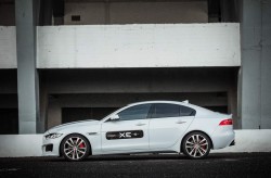 2015 Jaguar XE 3.0 V6 S prototype. Image by Jaguar.