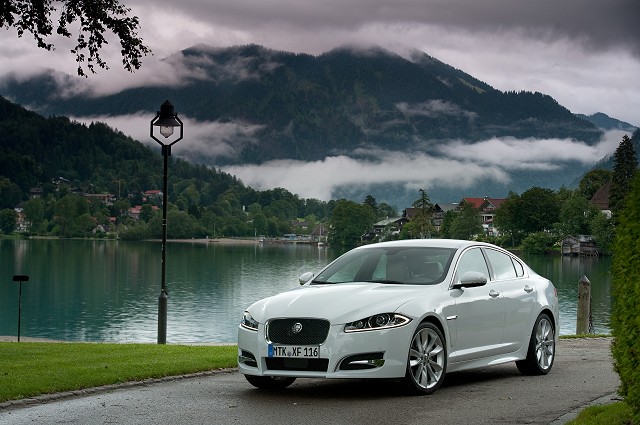 First Drive: Jaguar XF 2.2 diesel. Image by Jaguar.