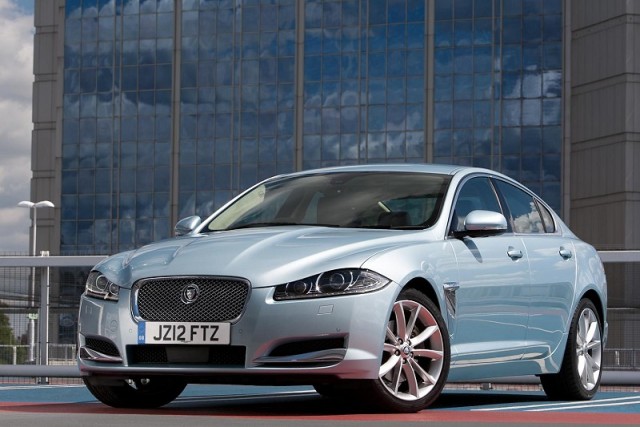 Jaguar's new entry-level XF diesel. Image by Jaguar.