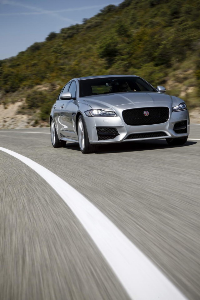 Driven: Jaguar XF 2.0d. Image by Jaguar.