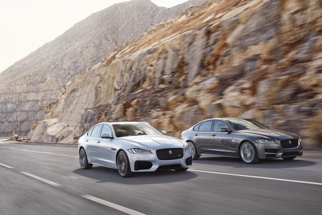 New Jaguar XF to start from £32,300. Image by Jaguar.