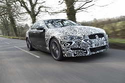 2011 Jaguar XF prototype. Image by Jaguar.