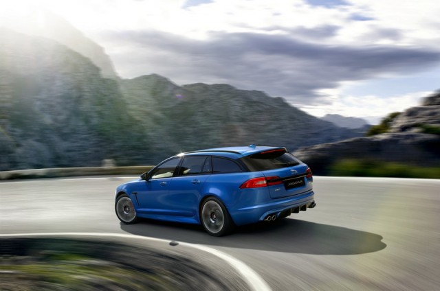 Jaguar unveils 550hp V8 estate. Image by Jaguar.