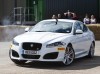 2012 Jaguar XFR recreates Sweeney scene. Image by Jaguar.