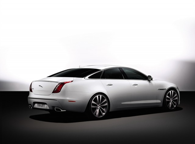 Jaguar tweaks the XJ saloon. Image by Jaguar.