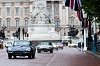 Jag E-types across London. Image by Jaguar.