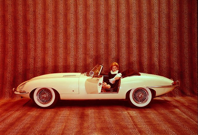 Jaguar marks 50 years of E-Type. Image by Jaguar.