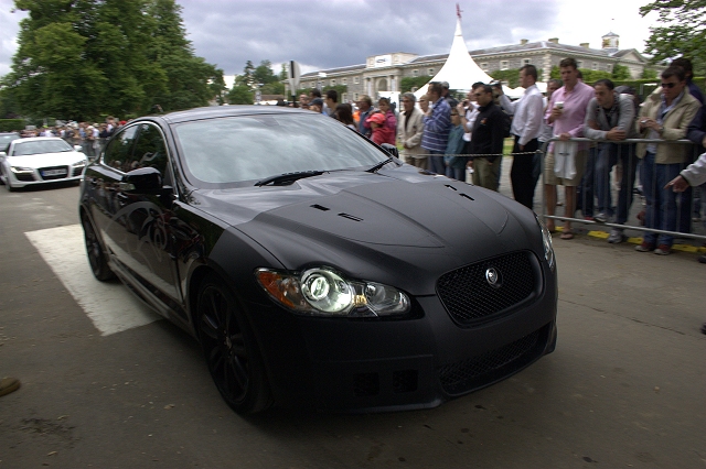 2009 Jaguar XF-R. Image by Kyle Fortune.
