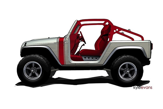 Jeep gets the Chop. Image by Jeep.