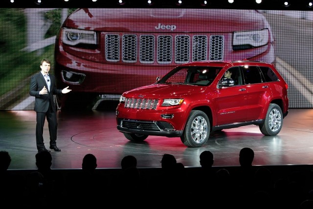 Detroit 2013: updated Jeep Grand Cherokee. Image by Jeep.