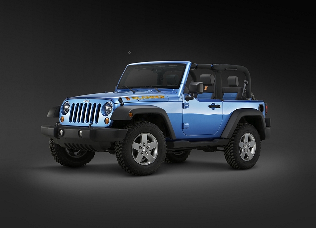 Detroit Auto Show: Jeep Wrangler specials. Image by Jeep.