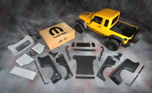 Jeep reveals DIY pick-up. Image by Jeep.