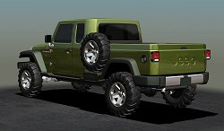 2005 Jeep Gladiator. Image by Jeep.