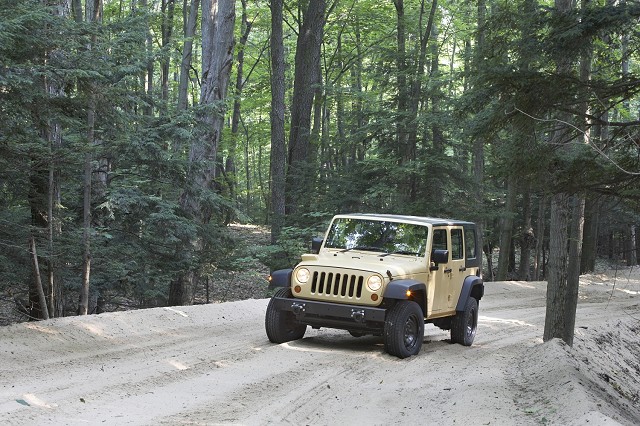 Jeep on duty again with the Wrangler J8. Image by Jeep.