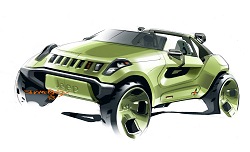 2008 Jeep Renegade concept. Image by Jeep.