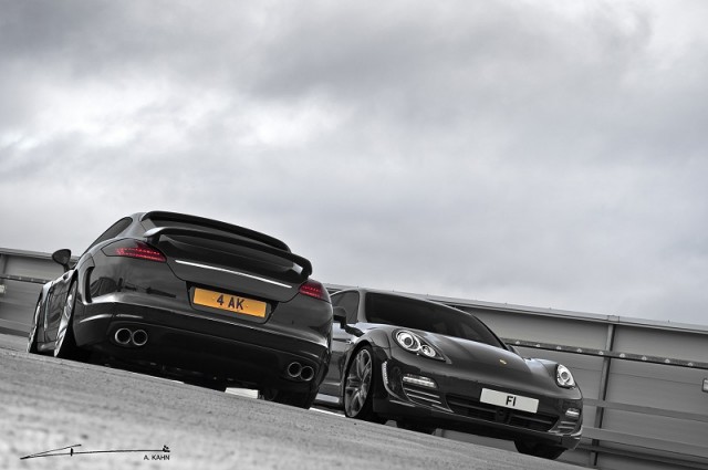 New Kahn Panamera Wide Track Edition. Image by A. Kahn Design.